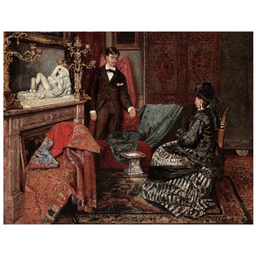 Le Châle des Indes – De Indische sjaal, 1875